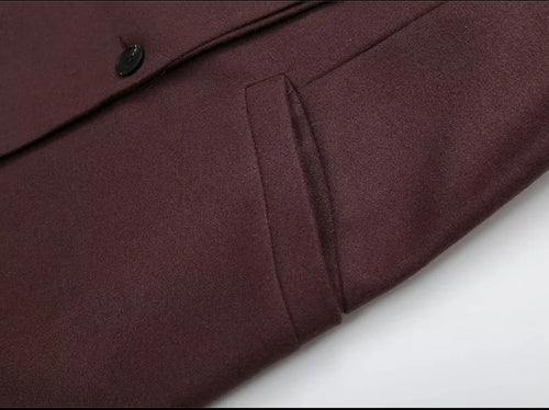 Double-Breasted Coat