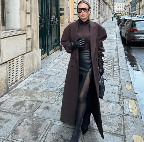 Double-Breasted Coat