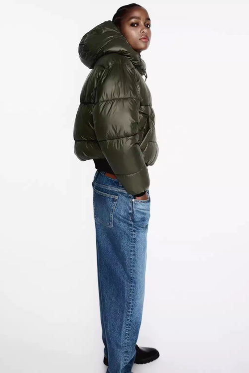Shiny Puffer Jacket