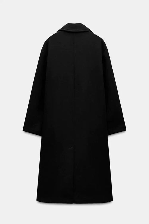 Double-Breasted Coat Beige