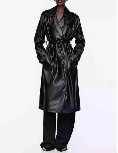 Leather Coat