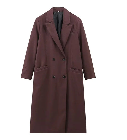 Double-Breasted Coat