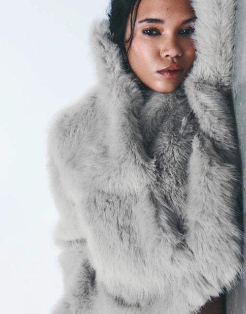 Luxury Faux Fur Jacket