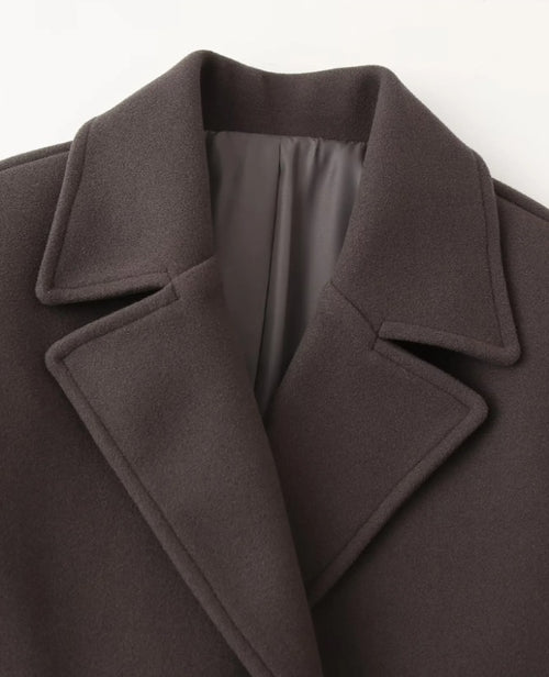 Elegant Double-Breasted Coat