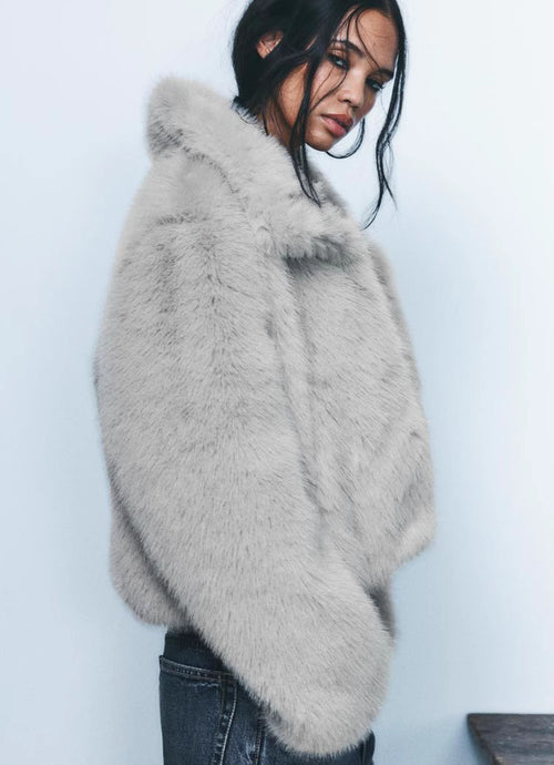 Luxury Faux Fur Jacket