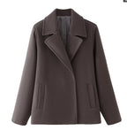 Elegant Double-Breasted Coat