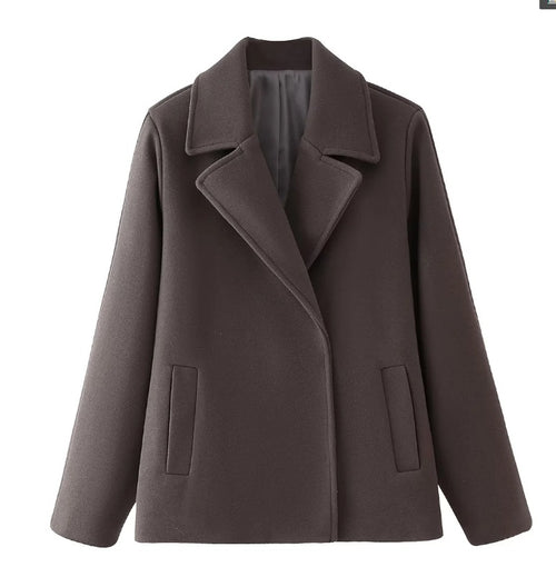 Elegant Double-Breasted Coat